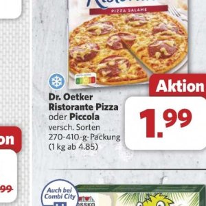 Pizza bei Combi