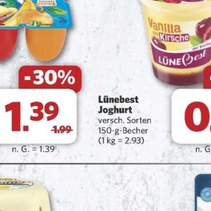 Joghurt bei Combi