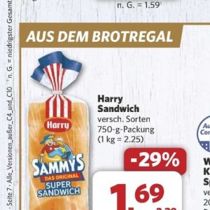 Sandwich bei Combi