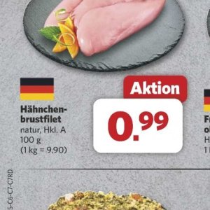 Hähnchenbrustfilet bei Combi