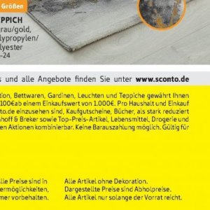 Drogerie bei Sconto