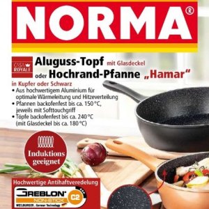 Pfannen bei Norma