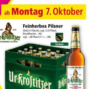 Pilsner bei Norma