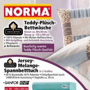 Bettwäsche bei Norma