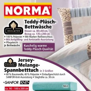 Bettwäsche bei Norma