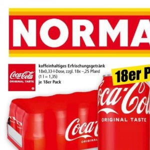 Coca-cola bei Norma