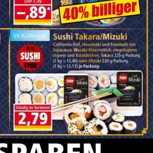 Sushi bei Norma