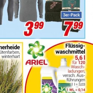 Waschmittel ariel  bei Centershop