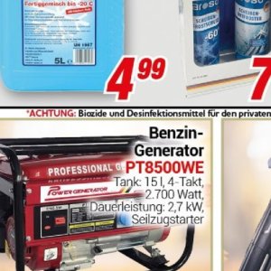 Generatoren bei Centershop