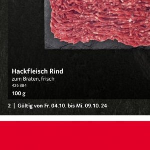 Hackfleisch bei Selgros