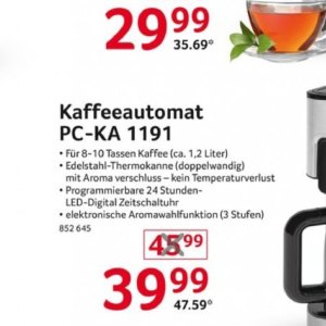 Kaffee bei Selgros