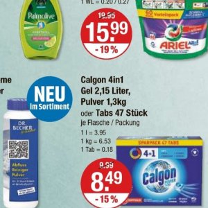 Gel bei V-Markt