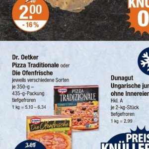 Pizza bei V-Markt