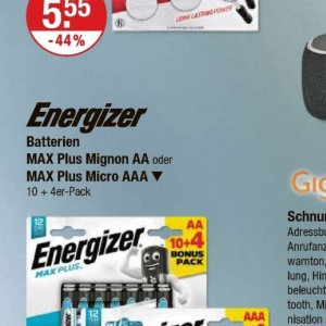 Batterien bei V-Markt