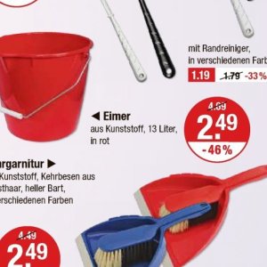 Eimer bei V-Markt