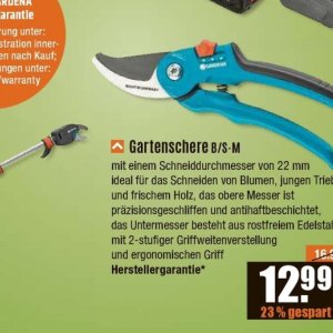 Gartenschere bei V-Baumarkt