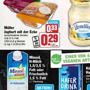 Joghurt danone  bei Hit