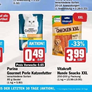 Katzenfutter purina  bei Hit