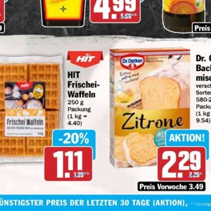 Waffeln bei Hit