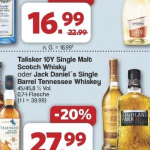 Whisky bei Famila Nord West