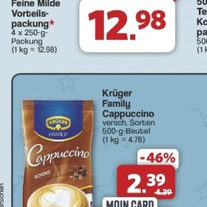 Cappuccino bei Famila Nord West