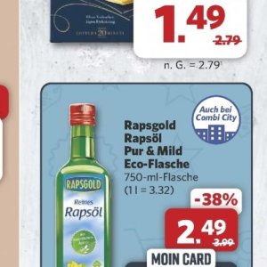 Rapsöl bei Combi