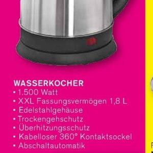 Wasserkocher bei KODi