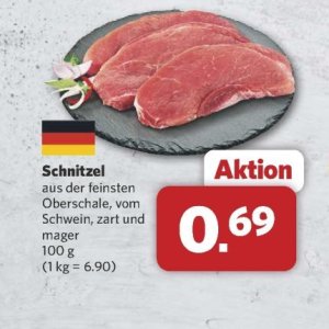 Schnitzel bei Combi