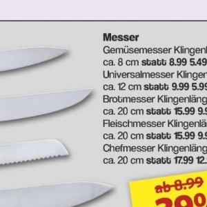 Messer bei Famila Nord West