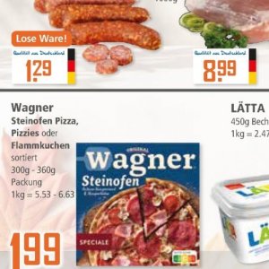 Pizza wagner wagner bei Klaas und Kock