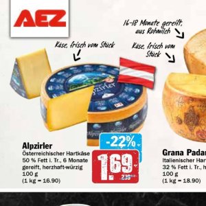 Käse bei AEZ