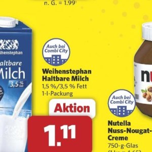 Milch bei Combi