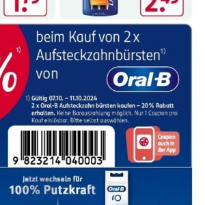 Bürsten bei Rossmann