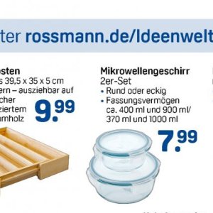 Mikrowellengeschirr bei Rossmann