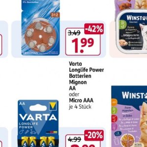 Batterien bei Rossmann