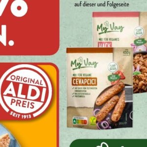 Cevapcici bei Aldi SÜD