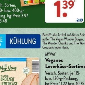 Cevapcici bei Aldi SÜD