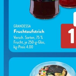 Glas bei Aldi SÜD