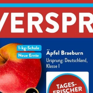 Äpfel bei Aldi SÜD