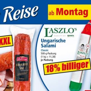 Salami bei Norma