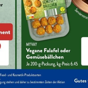 Falafel bei Aldi SÜD