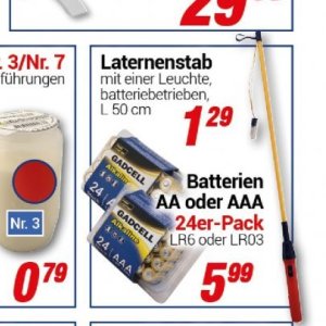 Batterien bei Centershop