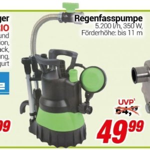 Pumpen bei Centershop