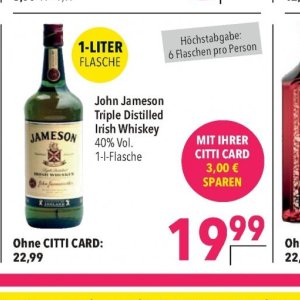 Whisky bei Citti Markt