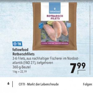 Filets bei Citti Markt