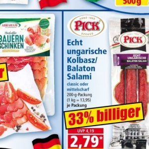 Salami bei Norma