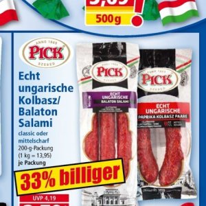 Salami bei Norma