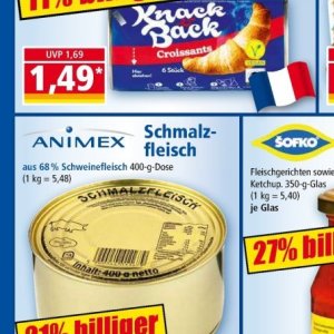 Schweinefleisch bei Norma