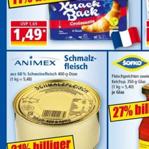 Schweinefleisch bei Norma