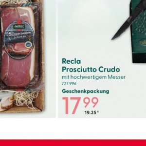 Prosciutto bei Selgros